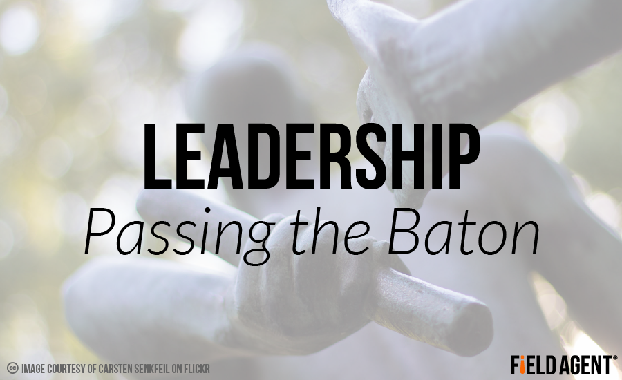 Leadership Passing The Baton