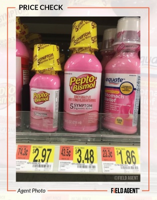 Pepto Bismol Price Check